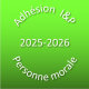 Adhésion Personne morale